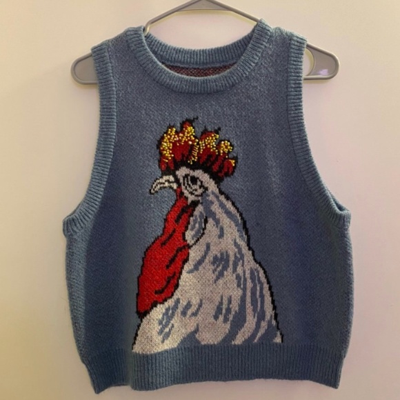COPY - ISO: Rooster Sweater Vest - Picture 1 of 5